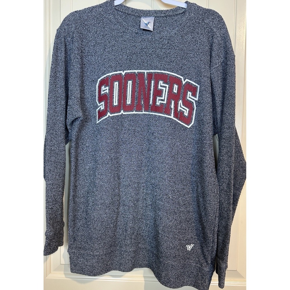 University of Oklahoma Sooners OU longer length tunic Sweatshirt womens sz small